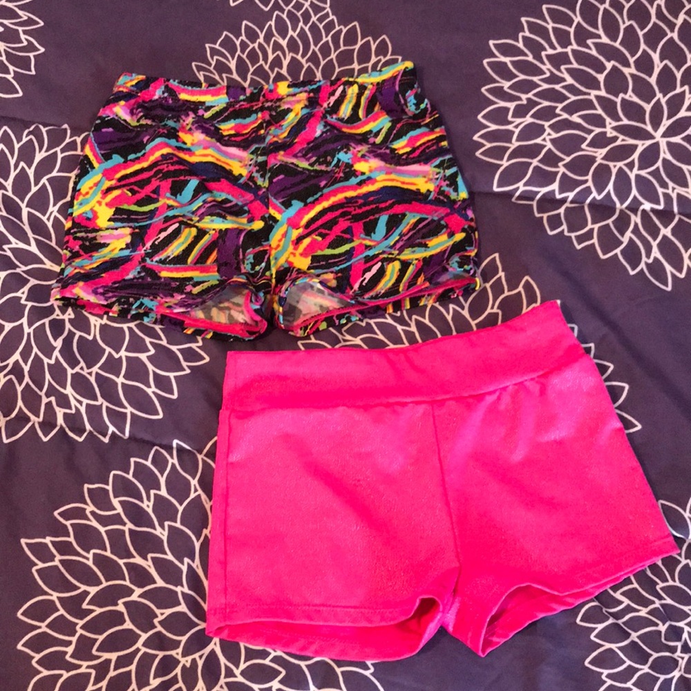 Girls stretch shorts